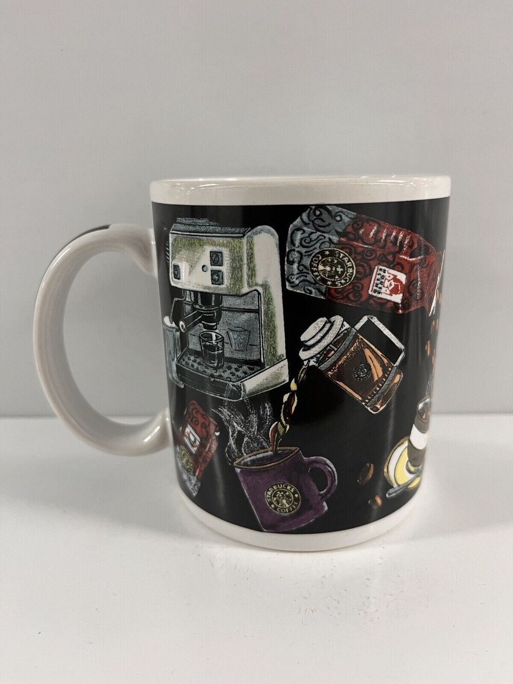 Starbucks Coffee Theme Mug Cup espresso french press